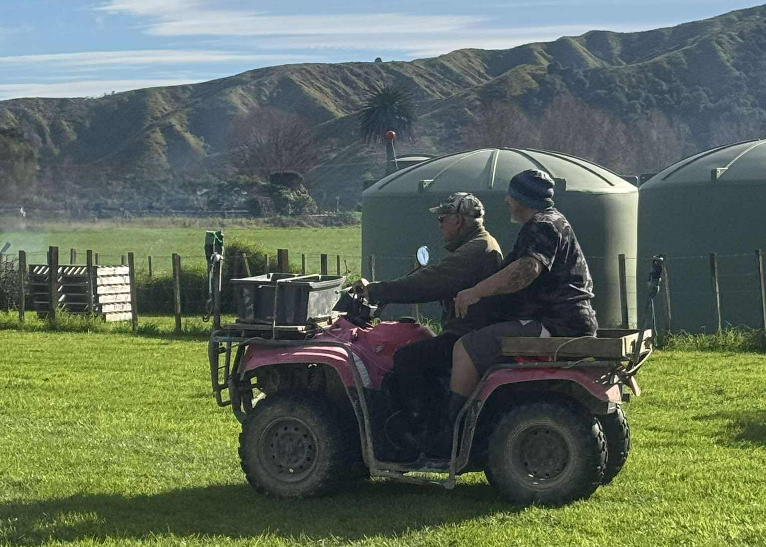 Out to get watercress